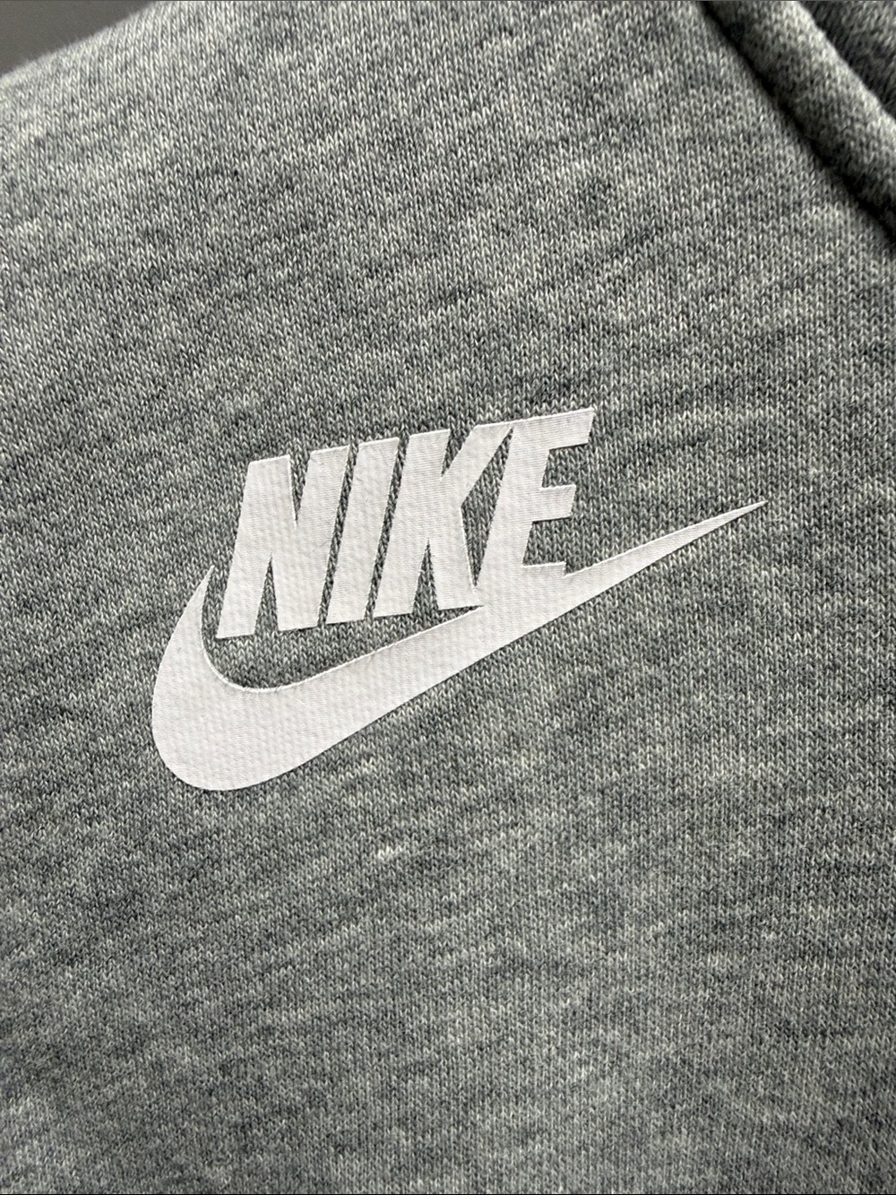 Nike Grey Crewneck Sweatshirt with Blue Accents - Picture 4 of 7